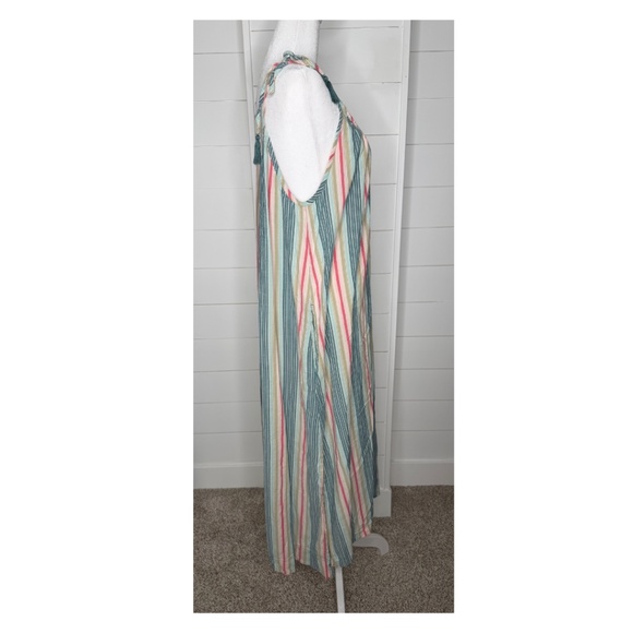 Old Navy Cotton Tie Dress Size Large - Picture 4 of 7